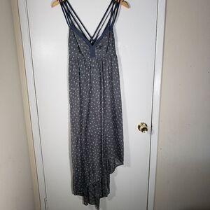 BCBGeneration Strappy Asymmetrical Y2K Midi Dress Size M